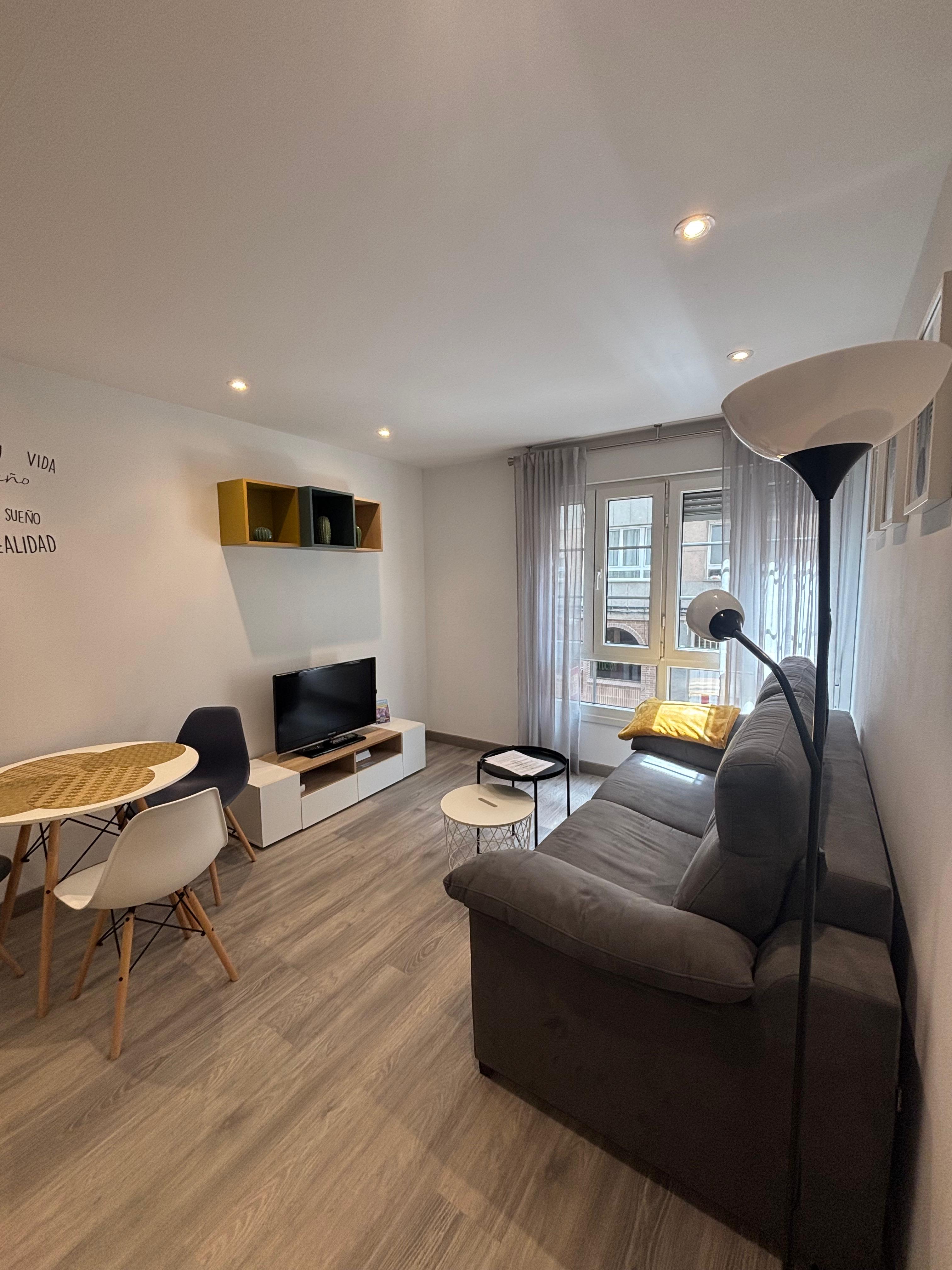 Naturally bright living room